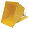Vestil Light Duty Self-Dumping Hopper 1 Cubic Yard 2000 lb Yellow D-100-LD-YEL - alternate 3